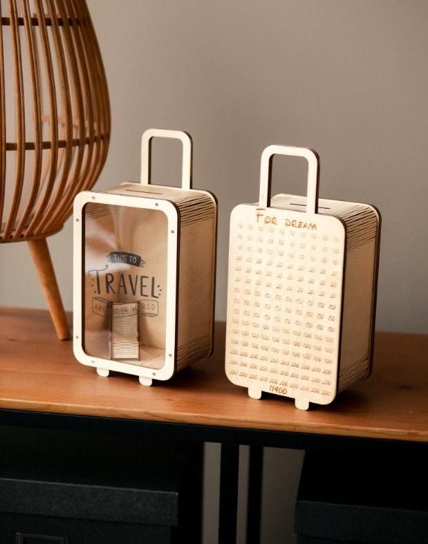 Suitcase Piggy Bank